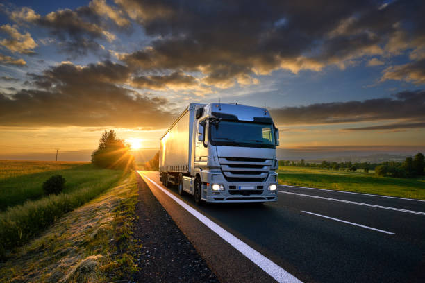 Road freight truck